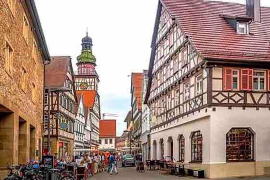An Der A8 & Dennoch Stadtnah Кирххайм-унтер-Тек Экстерьер фото